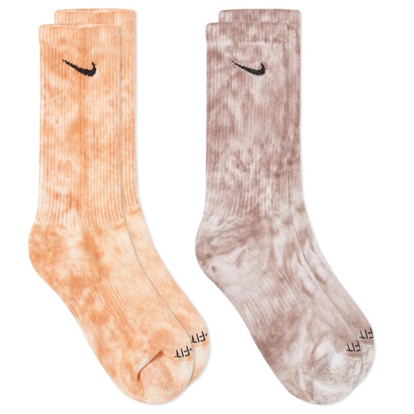 NIKE TIE-DYE SOCK - 2 PACK - Picture 1 of 4